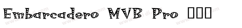 Embarcadero MVB Pro字体转换